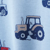 Jungen Langarmshirt mit Trecker-Motiven