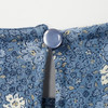 Mädchen Kleid mit Millefleur-Muster