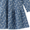 Mädchen Kleid mit Millefleur-Muster