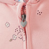 Mädchen Sweatjacke mit Blumen-Print