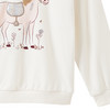 Mädchen Sweatshirt mit Pferde-Motiv