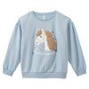 Mädchen Sweatshirt mit Pferde-Motiv