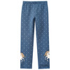 Mädchen Leggings mit Applikation