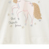 Mädchen Langarmshirt mit Pferde-Applikation