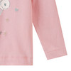 Mädchen Langarmshirt mit Pferde-Applikation