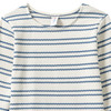 Mädchen Langarmshirt mit Rippstruktur