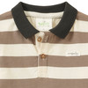 Baby Polo-Langarmshirt mit Streifen