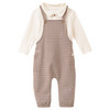 Newborn Set mit Latzhose und Shirt