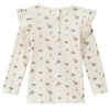 Baby Langarmshirt mit Rippstruktur