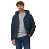 Herren Steppjacke mit abnehmbarer Kapuze
