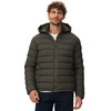 Herren Steppjacke mit abnehmbarer Kapuze