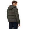 Herren Steppjacke mit abnehmbarer Kapuze