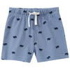 Baby Joggingshorts mit Wal-Allover