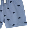 Baby Joggingshorts mit Wal-Allover