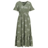 Damen Musselin-Kleid mit Allover-Print