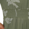 Damen Musselin-Kleid mit Allover-Print