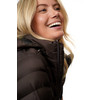 Damen Soft-Daunenjacke mit Kapuze
