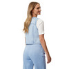 Damen Jeansweste mit Knopfleiste