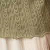 Damen Strickshirt mit Wellenbündchen