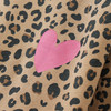 Mädchen Sweatshirt mit Leo-Print
