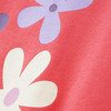 Mädchen Sweatshirt mit Blumen-Print