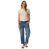 Damen T-Shirt mit Rundhalsausschnitt