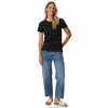 Damen T-Shirt mit Rundhalsausschnitt
