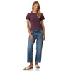 Damen T-Shirt mit Rundhalsausschnitt