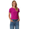 Damen T-Shirt mit Rundhalsausschnitt