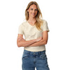 Damen T-Shirt mit V-Ausschnitt