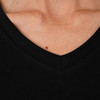 Damen T-Shirt mit V-Ausschnitt