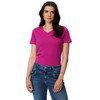 Damen T-Shirt mit V-Ausschnitt