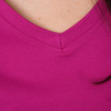 Damen T-Shirt mit V-Ausschnitt