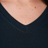Damen T-Shirt mit V-Ausschnitt