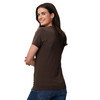 Damen T-Shirt mit V-Ausschnitt