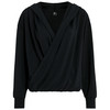 Damen Sport-Sweatshirt in Wickeloptik