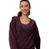 Damen Sport-Sweatshirt in Wickeloptik