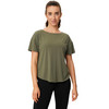 Damen Sport T-Shirt unifarben