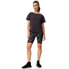 Damen Sport T-Shirt unifarben