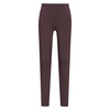 Damen Sport-Leggings mit Taschen weinrot