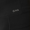Damen Sport Capri-Leggings mit Taschen