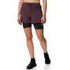 Damen Sport-Shorts zweilagig