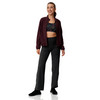 Damen Flared-Leggings unifarben
