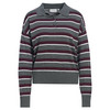 Damen Woll-Strickpullover mit Blockstreifen
