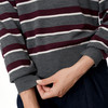 Damen Woll-Strickpullover mit Blockstreifen