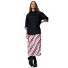Damen Modal-Rock im Streifen-Look