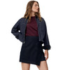 Damen Jeansjacke mit Cord-Kragen