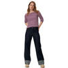 Damen Langarmshirt im Streifen-Look