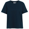 Damen T-Shirt aus Bio-Baumwolle dunkelblau