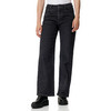 Damen Straight-Jeans mit weitem Bein